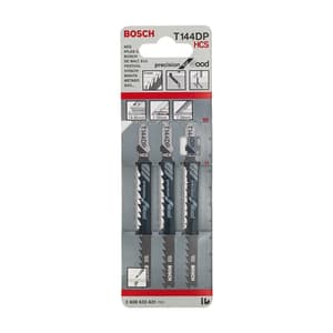 Bosch 100 mm Jigsaw Blades Precision For Wood (T 144 DP), 2 608 633 A31