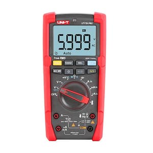 UNI-T 6000 Count True-RMS Digital Multimeter with Temperature Probe, UT17B PRO