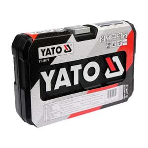 Yato 38 Pcs 1/4 Inch Sq. Drive Socket Set, YT-14471