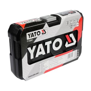 Yato 22 Pcs 3/8 Inch Sq. Drive Socket Set, YT-38561