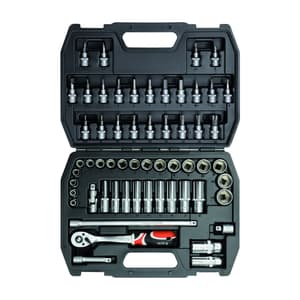Yato 58 Pcs 3/8 Inch Sq. Drive Socket Set, YT-3857
