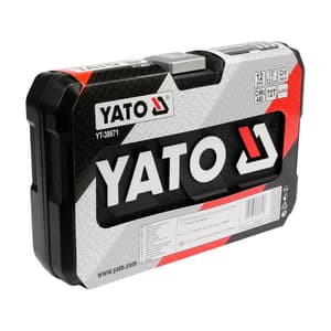 Yato 12 Pcs 1/2 Inch Sq. Drive Socket Set, YT-38671