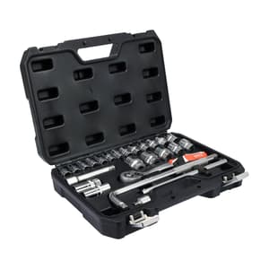 Yato 25 Pcs 1/2 Inch Sq. Drive Socket Set, YT-38741