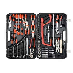 Yato 79 Pcs 1/2, 1/4 Inch Sq. Drive Tool Set, YT-38911