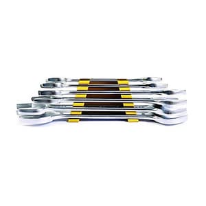 Stanley 6 Pcs Double Ended Open Jaw Spanner Set, 70-378