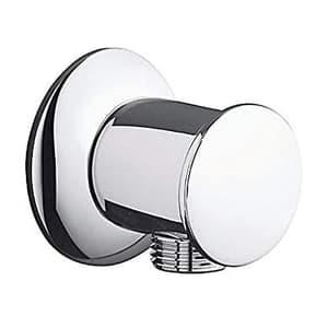 Kohler Complementary Round Wall Mount Supply Elbow In Polished Chrome Finish, K-16381IN-CP
