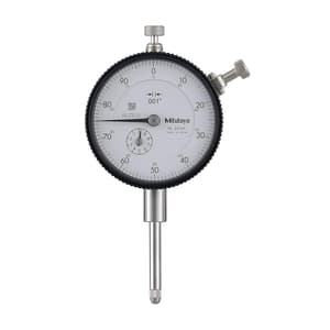 Mitutoyo 0 - 1 inch Long Stroke Dial Indicator with Lug Back, 2416A