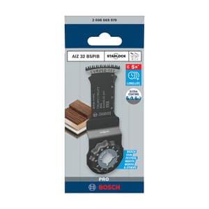 Bosch 32 x 50 mm Starlock BIM Plunge Cut Saw Blade, AIZ 32 BSPIB