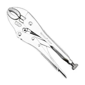 Taparia 7 inch / 175 mm Curved Jaw Grip Locking Pliers, 1641-7