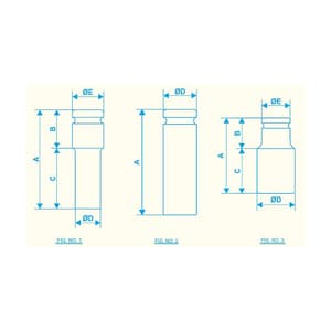 Taparia 24 mm, 1/2 Inch Sq. Drive Deep Impact Socket (Hexagonal), IML 24H