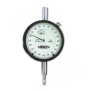 Insize 0 - 1 mm Precision Dial Indicator Lug Back, 2313-1A
