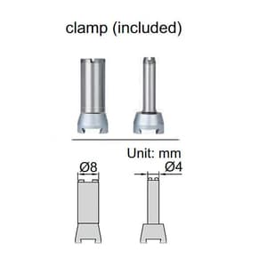 Insize 0.2 x 0.002 mm Horizontal Type Dial Test Indicator, 2380-02