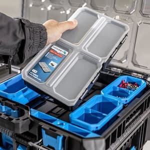 Hogert 543 x 368 x 368 mm Tool Organizer HTM BOX, HT7G509