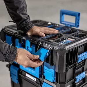 Hogert 543 x 368 x 368 mm Tool Organizer Suitcase, HT7G508
