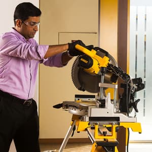 Dewalt 305mm Single Bevel Compound Miter Saw, DW715