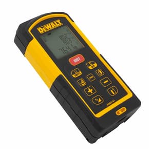 Dewalt 100 Mtr Laser Distance Measurer For Distance Area Pythagoras Volume Measurement with Colour Screen & Memory storage (330 Ft.), DW03101