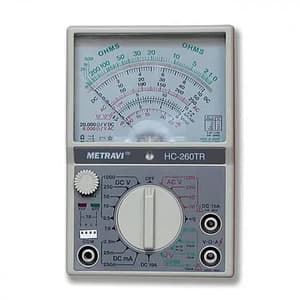 Metravi 1000 V DC / AC Voltage Hand Held Analogue Multimeter, 260TR