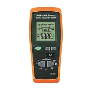 Tenmars 250V - 1000V Digital Insulation Tester, TM-507