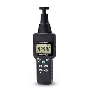 Tenmars Contact & Non-Contact Digital Tachometer, TM-4100