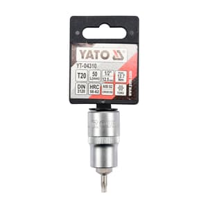 Yato T70 mm, 1/2 Square Drive Torx Bit Sockets, YT-04319