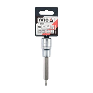 Yato T45 mm, 1/2 Square Drive Torx Bit Sockets, YT-04325