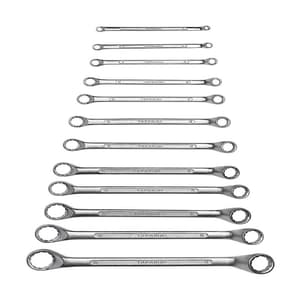 Taparia 12 Pcs, Shallow Offset Ring End Spanners Set, 1812