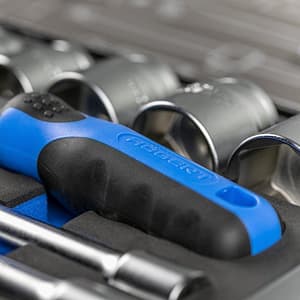 Hogert 29 Pcs 1/2 Inch Sq. Drive Socket Set, HT1R480