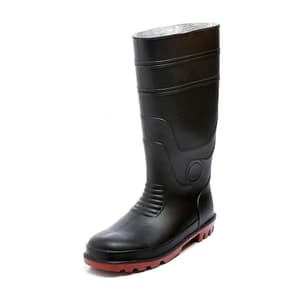 Mangla Gold-Year Double Injection Moulded PVC Gumboots With Steel Toe (14 Inch Height)