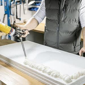 Hogert 340 mm Foam Gun For Expanding PU Foam, HT4R422