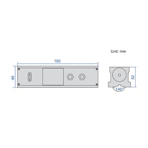Insize Electronic Block Level, 4950-1