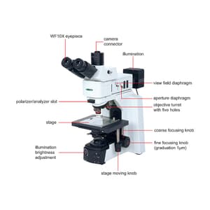 Insize 50X - 500X Metallurgical Microscope, 5110-M900