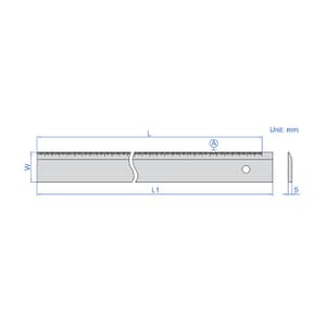 Insize 300 mm / 12 inch Straight Edge, 7111-300A
