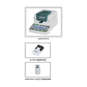 Insize 110g (Max. Weighing) / 1mg (Resolution) Infrared Moisture Analyzer, 8702-110