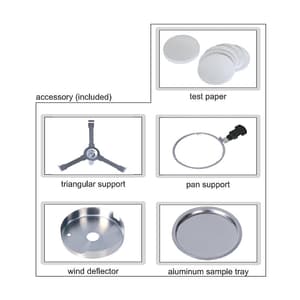 Insize 110g (Max. Weighing) / 1mg (Resolution) Infrared Moisture Analyzer, 8702-110