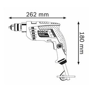 Bosch 10mm 450W Professional Impact Drill, GSB 10 RE