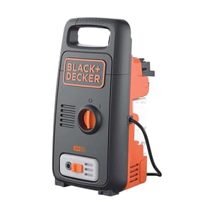 Black+Decker 1300W 100 Bar, 390 L/hr Pressure Washer For Car Wash & Home Use, BW13-IN