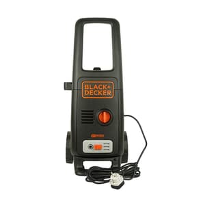 Black+Decker 1600W 125 Bar, 420 L/hr Flow Rate Pressure Washer For Car Wash & Home Use, BXPW1600E-B5