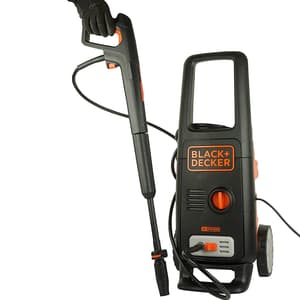 Black+Decker 1600W 125 Bar, 420 L/hr Flow Rate Pressure Washer For Car Wash & Home Use, BXPW1600E-B5