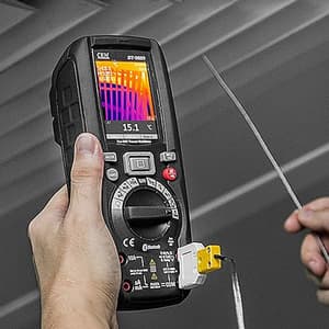 CEM 6000 Counts / 1000V Digital Multimeter With Built In Thermal Imager, DT-9889