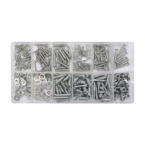 Yato 347 Pcs Mix Size Screw, Nut, Bolt & Washer Set, YT-06771