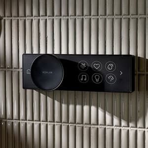 Kohler Anthem+™ 2-12 Outlet Digital Control Interface in Matte Black, K-28214-ASC-BL