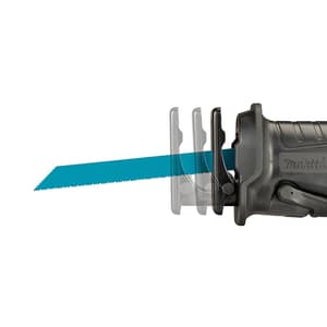Makita 40Vmax XGT BL 32 mm (1-1/4") Cordless Reciprocating Saw with Rapid Charger & 2 Pcs 2.5Ah Batteries, JR002GD201