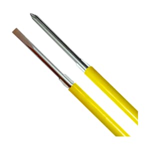 JK 6 mm (Flat) x PH (Phillips) x 200 mm (Blade Length) Double Ender Screw Driver Lite with Sleeve, SD7800947