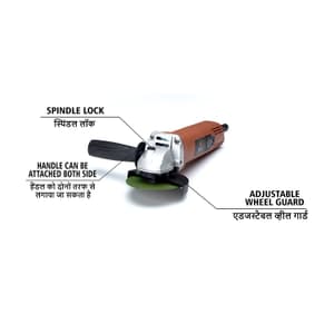 JK Super Drive 125 mm / 5 inch 1200W Angle Grinder, JKAG125, 9005034
