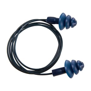 Portwest Detectable TPR Corded Ear Plug (Pack Of 50 Pcs), EP07BLU       