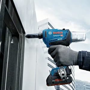 Bosch 3 - 6.4 mm Brushless Cordless Professional Rivet Gun (Bare Tool), GRG 18V-16 C