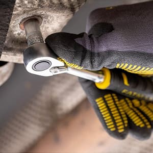 Stanley 1/4 Inch Sq. Drive 120T FatMax Quick Release Ratchet, FMMT82676-0