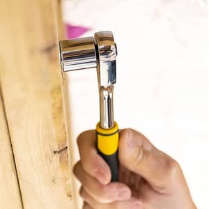 Stanley 3/8 Inch Sq. Drive 72T Quick Release Head Ratchet, STMT82664-0