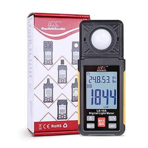 HTC 0 - 200000 Lux / 0 - 20000 FC Mini Lux Meter, LX-10A