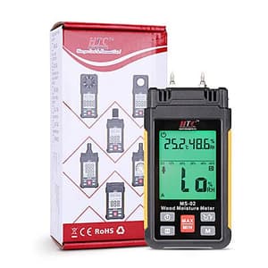HTC -20.0 - 60.0ºC Mini Moisture Meter, MS-02